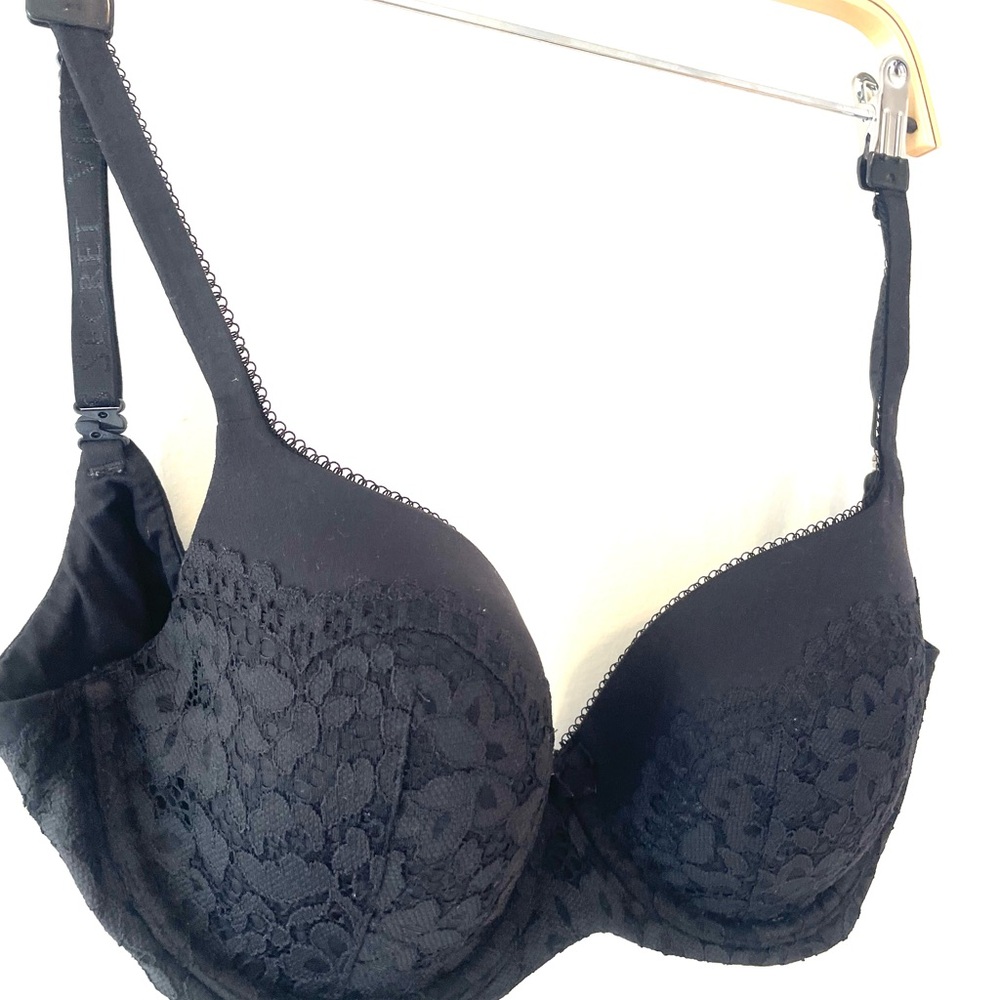 Victoria'sβ Secret Black Lace Bra